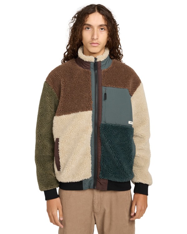 Element Oak Sherpa - Sherpa Jacket For Men