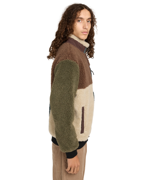 Element Oak Sherpa - Sherpa Jacket For Men