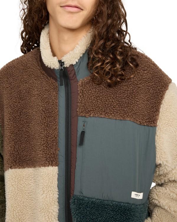 Element Oak Sherpa - Sherpa Jacket For Men