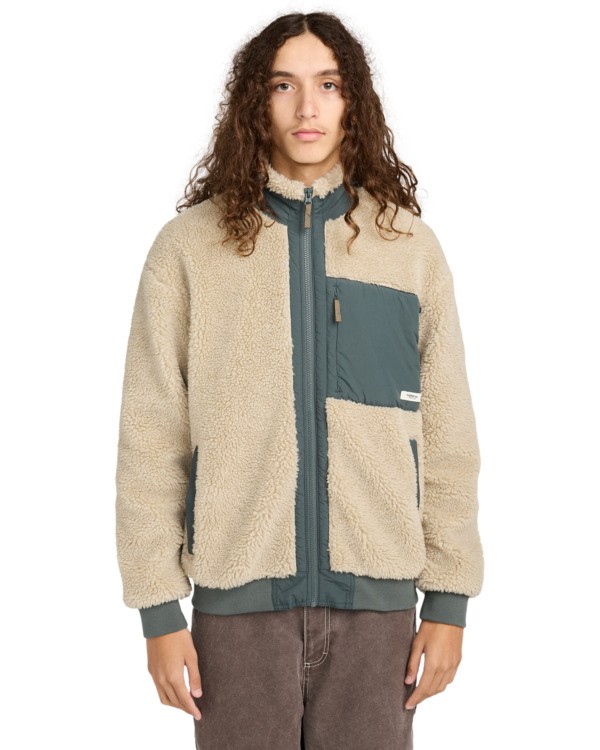 Element Oak Sherpa - Sherpa Jacket For Men