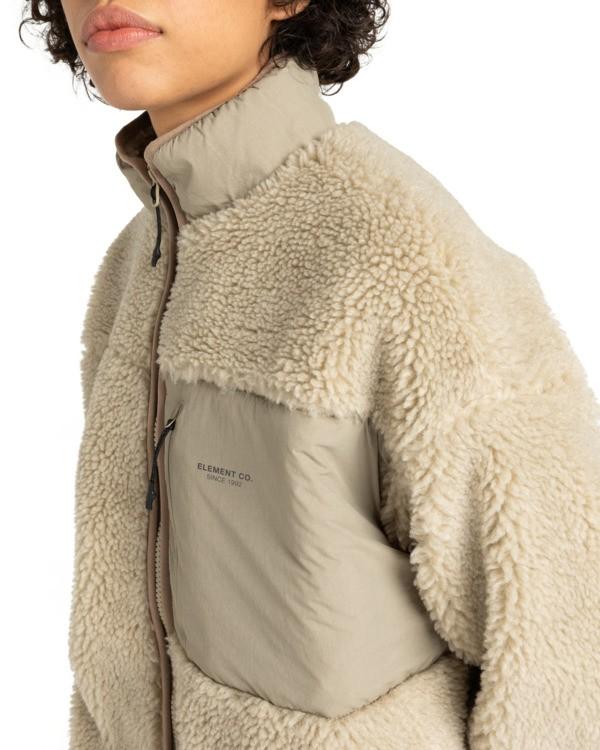 Element Oak Sherpa W - Sherpa Jacket For Women