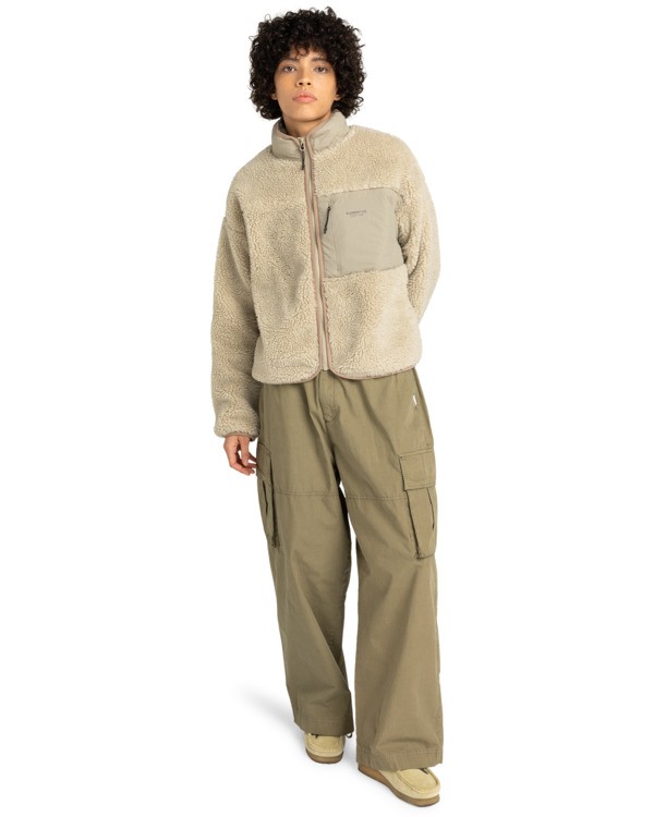 Element Oak Sherpa W - Sherpa Jacket For Women