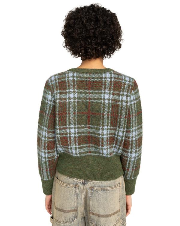 Element Plaid Cardigan W - Cardigan For Women