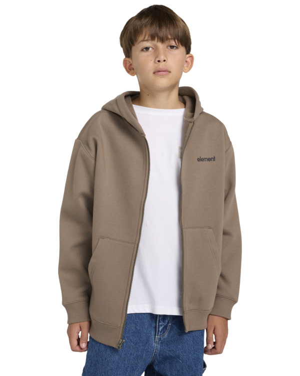 Element Rain Cornell - Zip-Up Hoodie For Boys 8 - 16