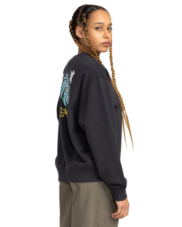 Element Swirl Flower - Pullover Sweatshirt For Women