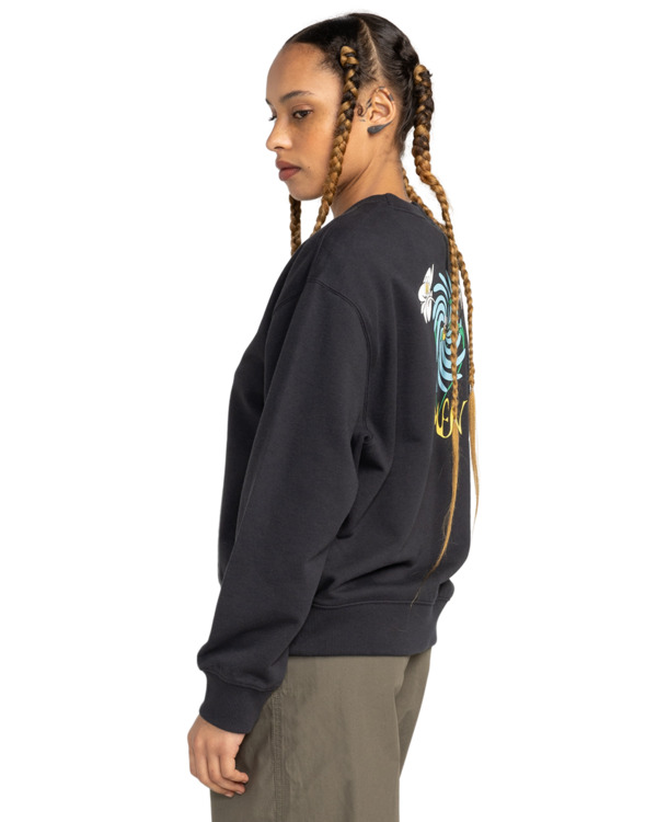 element Swirl Flower - Pullover Sweatshirt for Women