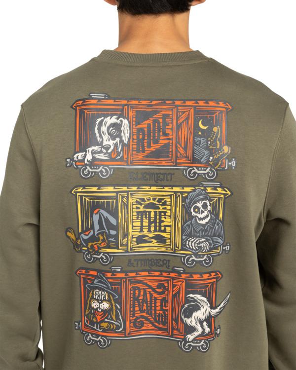Element Timber Boxcar Cr - Sweatshirt For Men