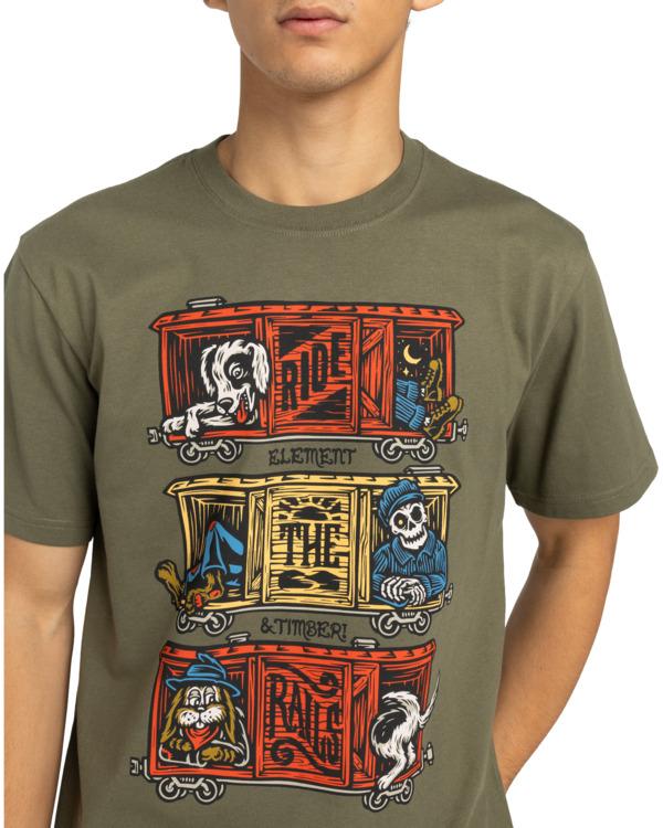Element Timber Boxcar - Short Sleeve T-Shirt For Men
