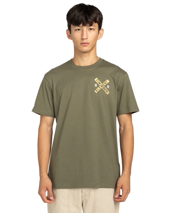 Element Timber Signs - Short Sleeve T-Shirt For Men