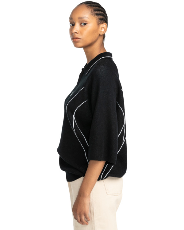 Element V - Short Sleeves Polo T-shirt For Women