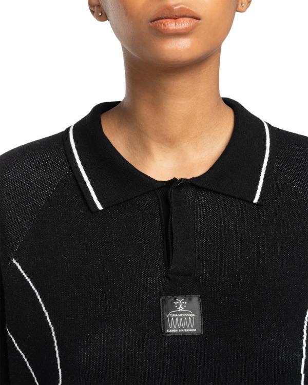 Element V - Short Sleeves Polo T-shirt For Women