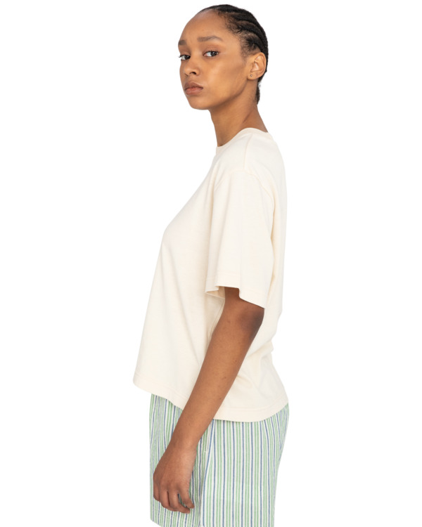 element Velvet - Cropped Relaxed T-shirt for Women