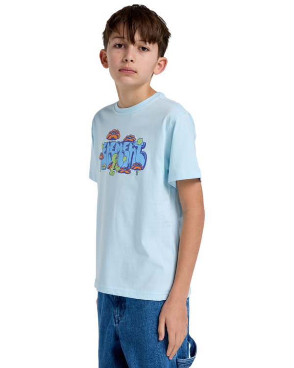 Element Walkin - Short Sleeves T-Shirt For Boys 8 - 16