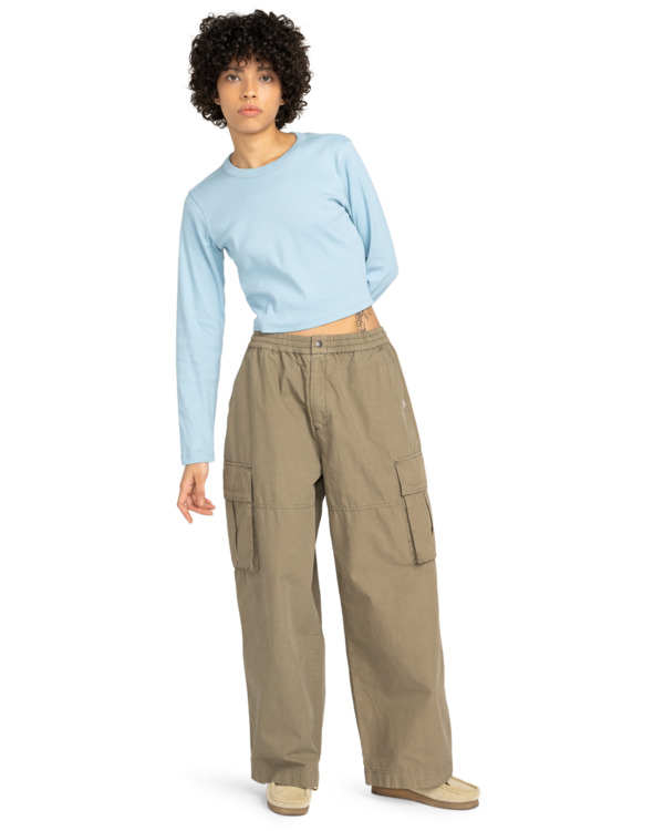 Element Wide Cargo W - Cargo Trousers For Women
