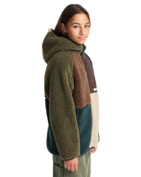 Element Wolfe Sherpa Y - Sherpa Jacket For Boys 8-16