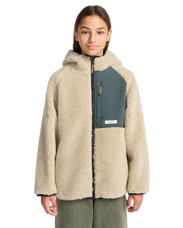 Element Wolfe Sherpa Y - Sherpa Jacket For Boys 8-16