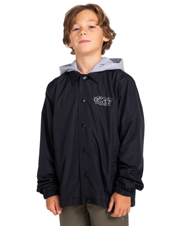 Element Woods - Hooded Coach Jacket For Boys 8-16