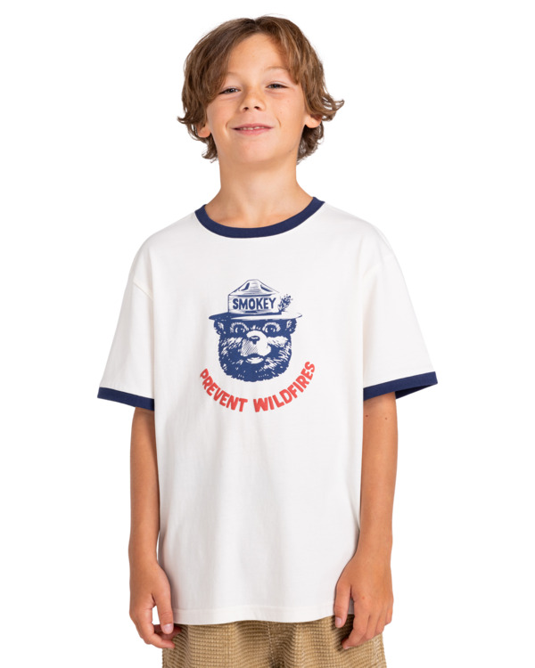 Element Element X Smokey Bear Ringer - T-Shirt For Boys 8-16