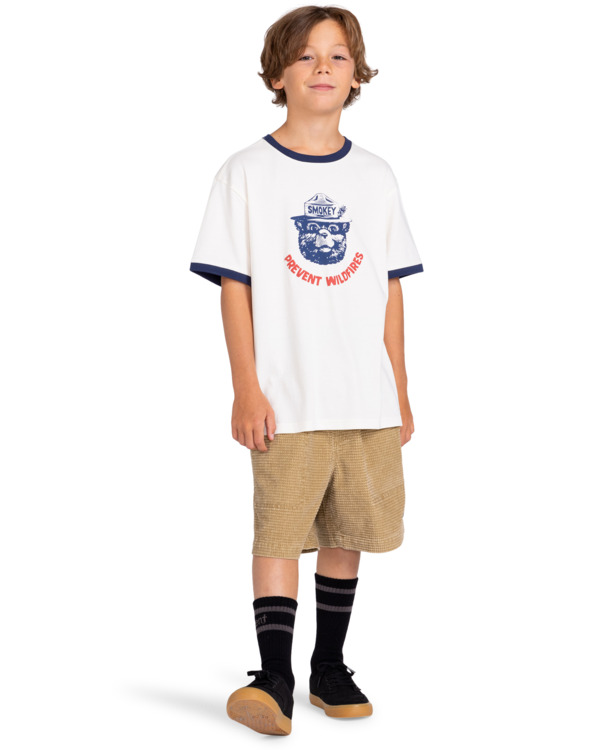 Element Element X Smokey Bear Ringer - T-Shirt For Boys 8-16