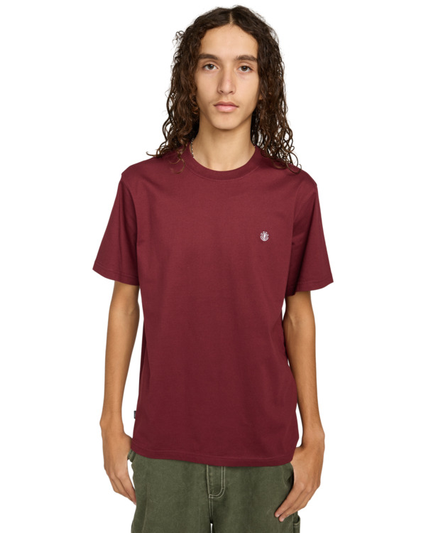 Element Icon Embroidery - Short Sleeve T-Shirt For Men