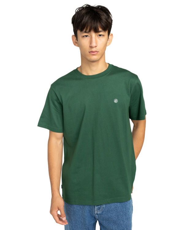 Element Icon Embroidery - Short Sleeve T-Shirt For Men