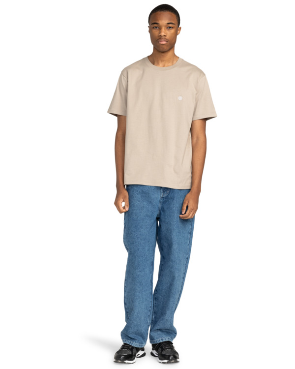 Element Icon Embroidery - Short Sleeve T-Shirt For Men