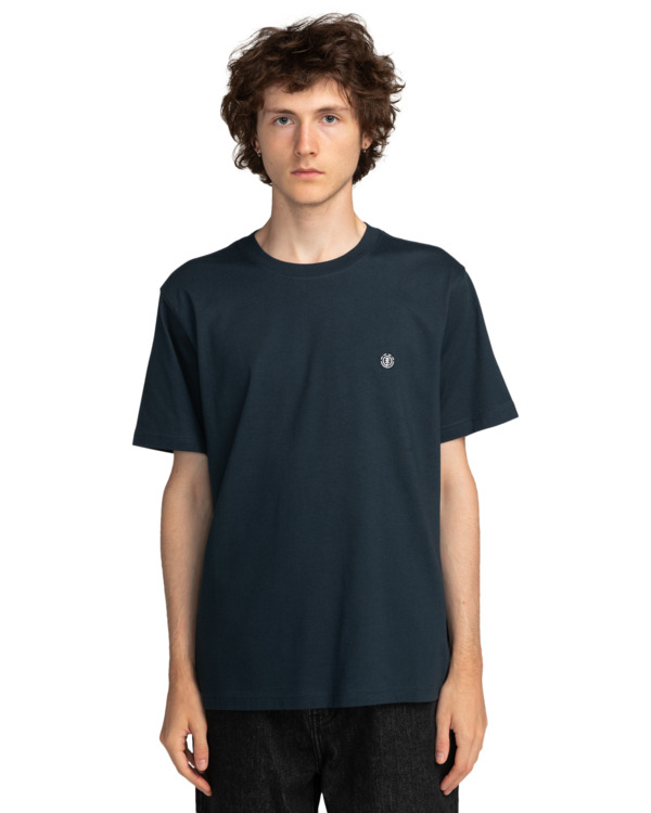 Element Icon Embroidery - Short Sleeve T-Shirt For Men