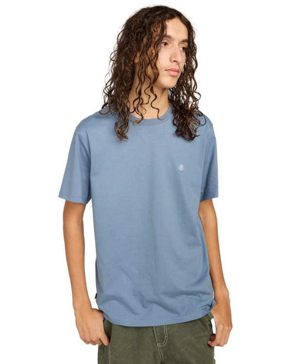 Element Icon Embroidery - Short Sleeve T-Shirt For Men