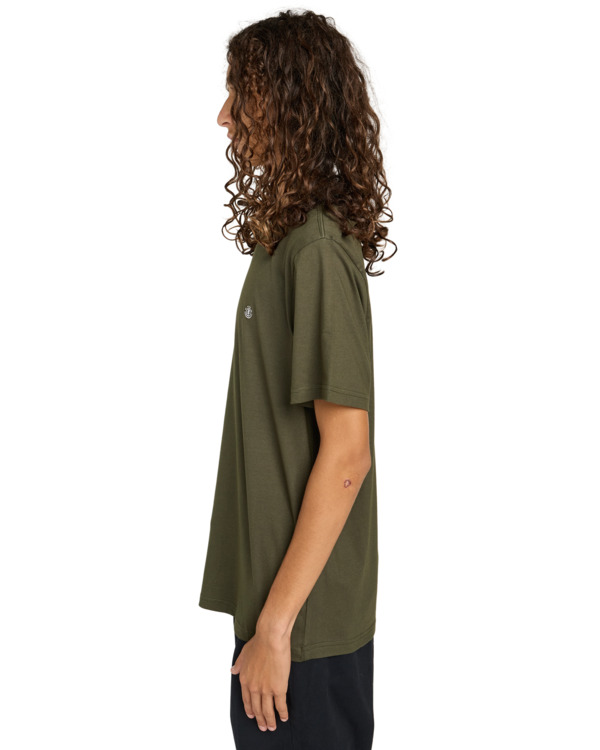 Element Icon Embroidery - Short Sleeve T-Shirt For Men