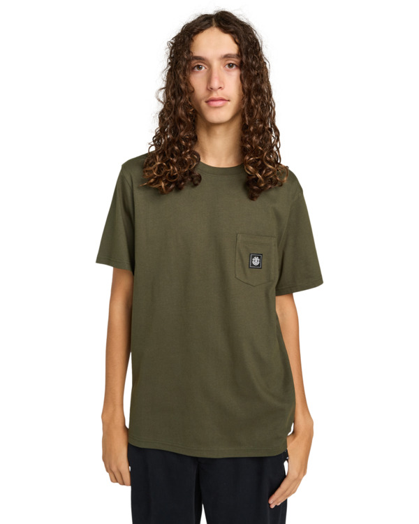 Element Icon Label Pocket - Short Sleeve T-Shirt For Men