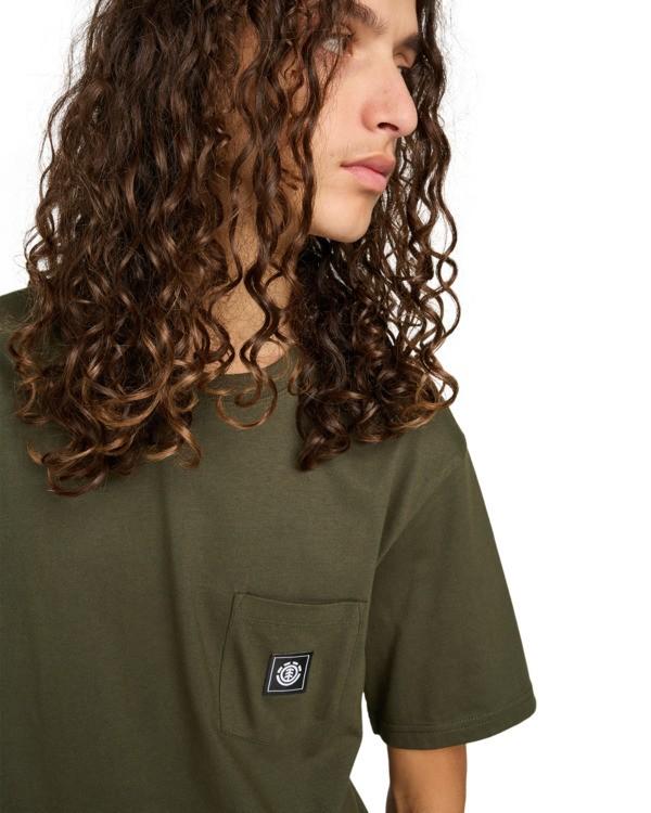 Element Icon Label Pocket - Short Sleeve T-Shirt For Men