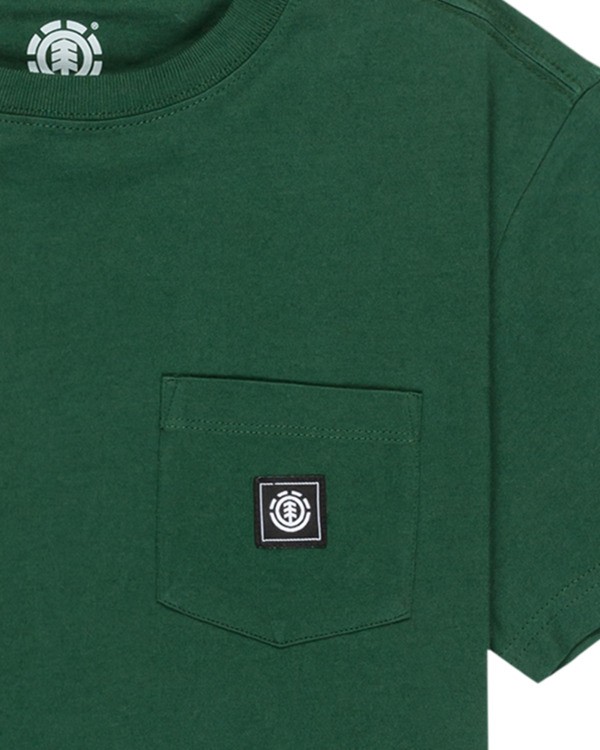 Element Icon Label Pocket Y - Short Sleeve T-Shirt For Boys 8-16