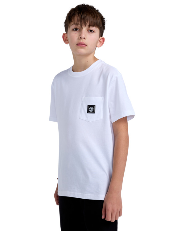 element Icon Label - Short Sleeves Pocket T-Shirt for Boys 8 - 16