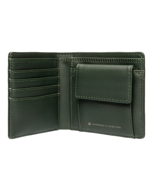 Element Icon Strap - Heavy Duty Large Bi-Fold Wallet For Men