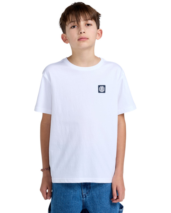 Element Joint Texture - Short Sleeves T-Shirt For Boys 8 - 16