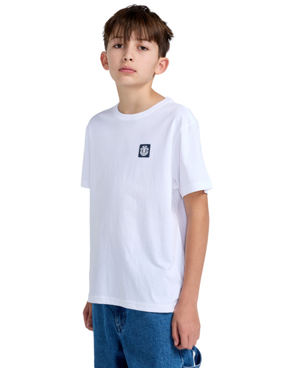 Element Joint Texture - Short Sleeves T-Shirt For Boys 8 - 16