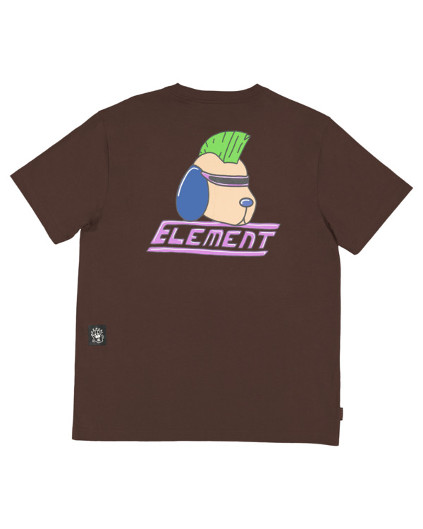 element Leon x Element Tech Dog - Short Sleeves T-shirt for Men