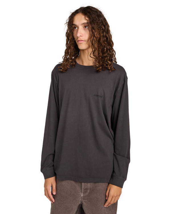 Element Lowcase Pigment - Long Sleeve T-Shirt For Men