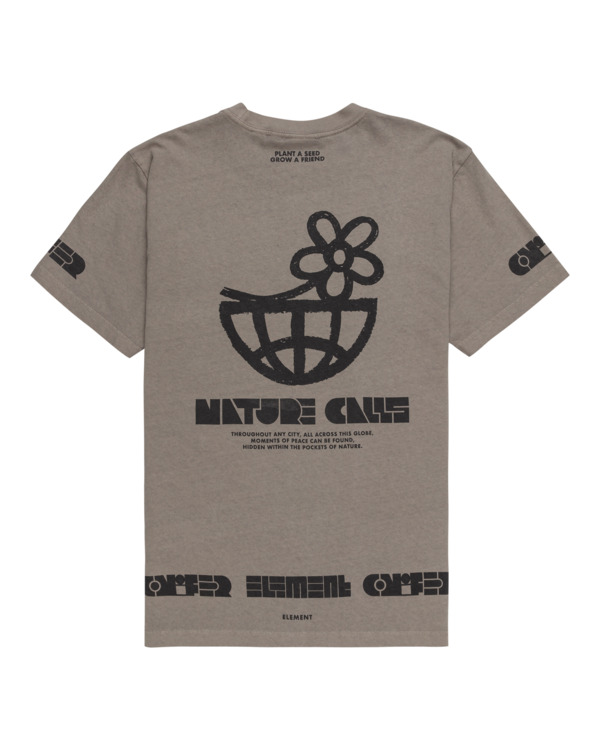 element Nature Calls x Element Globe - Short Sleeves T-shirt for Men