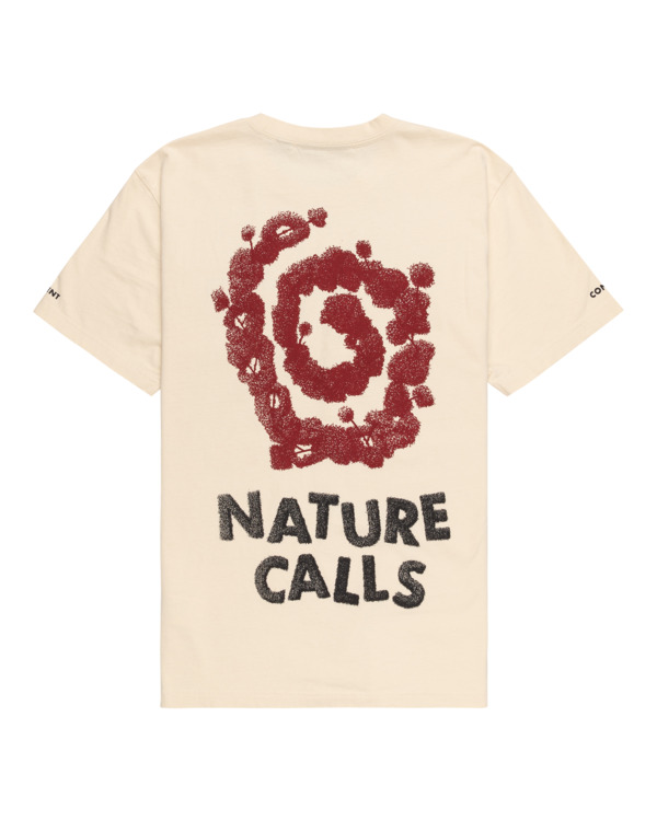 element Nature Calls x Element Spiral - Short Sleeves T-shirt for Men