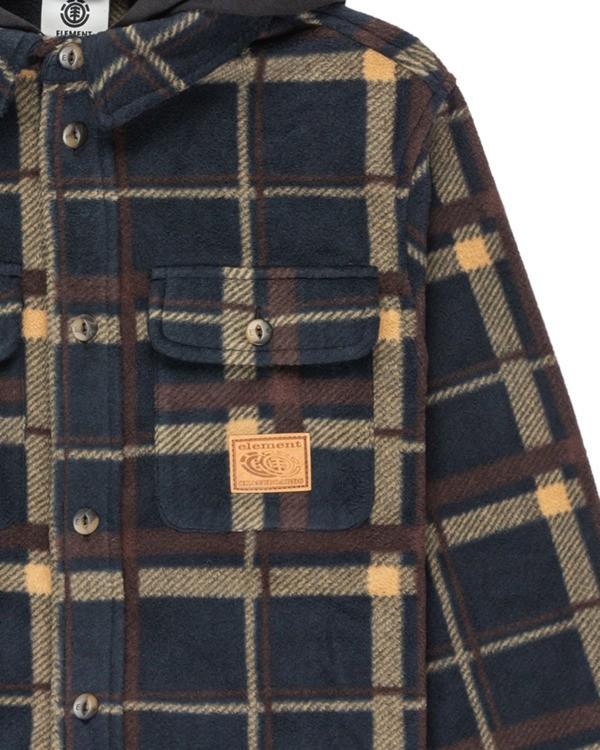 Element Polar Hooded Overshirt Y - Overshirt For Boys 8-16