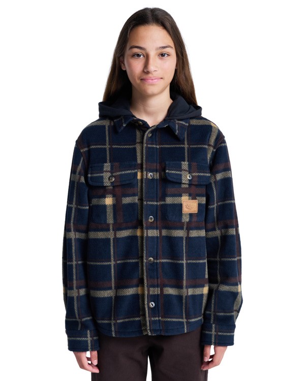 Element Polar Hooded Overshirt Y - Overshirt For Boys 8-16