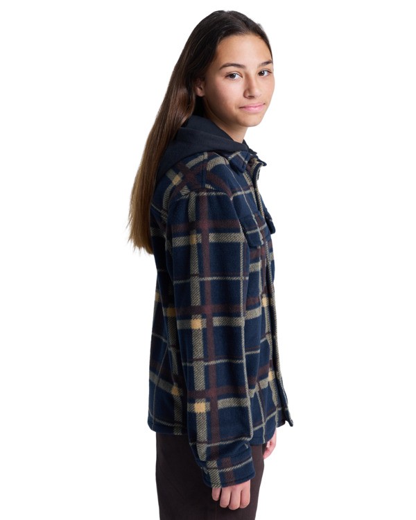 Element Polar Hooded Overshirt Y - Overshirt For Boys 8-16