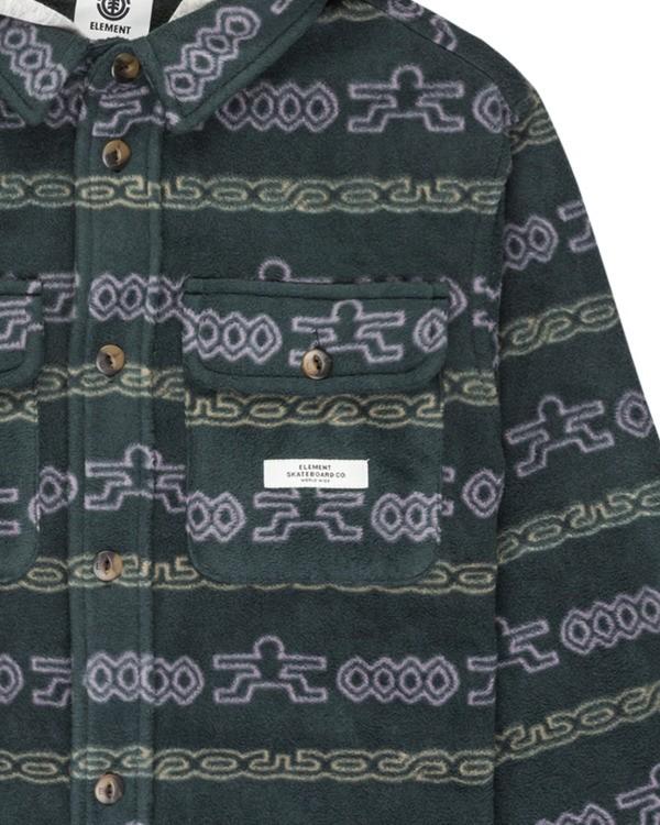 Element Polar Hooded Overshirt Y - Overshirt For Boys 8-16