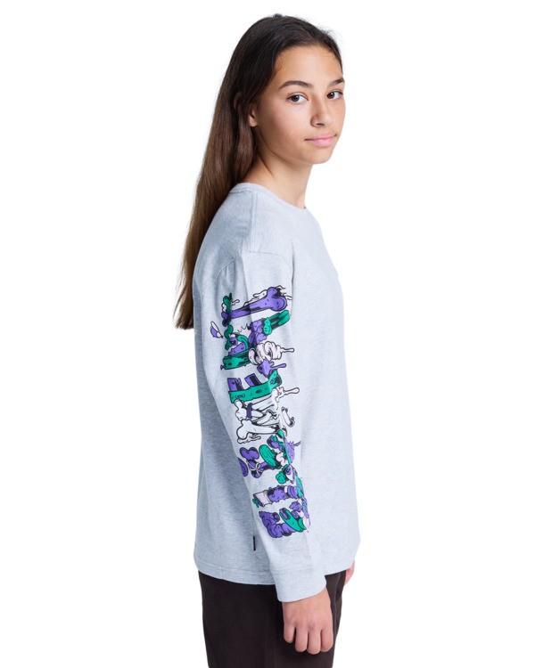 Element Rolling Dead - Long Sleeve T-Shirt For Boys 8-16