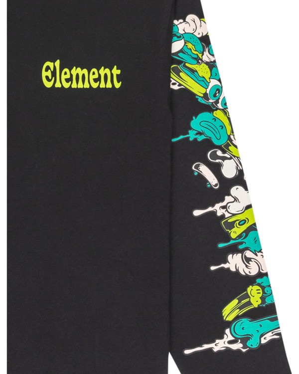 Element Rolling Dead - Long Sleeve T-Shirt For Boys 8-16