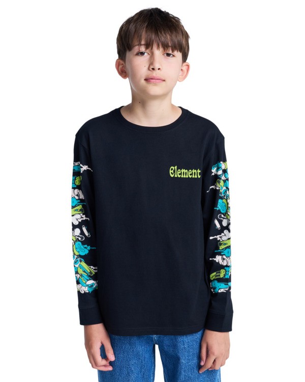 Element Rolling Dead - Long Sleeve T-Shirt For Boys 8-16