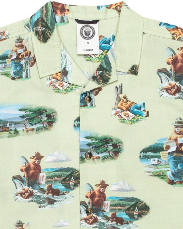 Element SBXE Camp - Short Sleeves Shirt For Boys 8 - 16