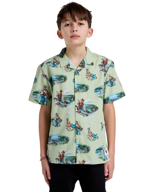 Element SBXE Camp - Short Sleeves Shirt For Boys 8 - 16