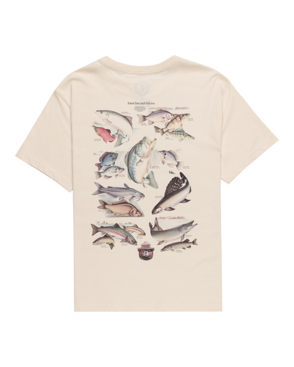element Smokey Bear x Element Fishs - Short Sleeves T-shirt for Boys 8 - 16